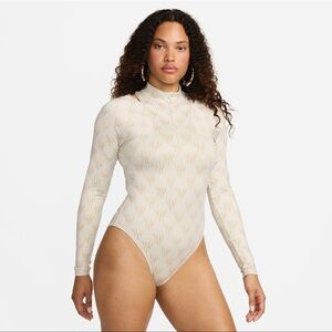 Nike X Serena Williams Active Design Crew Women's Long-Sleeve Athletic Bodysuit